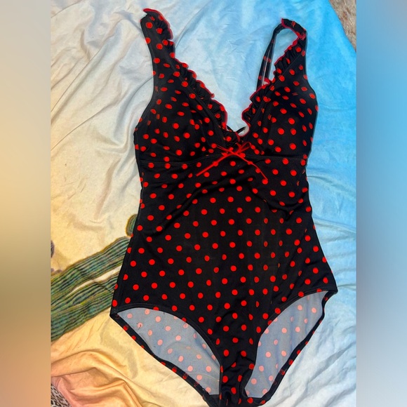 Vintage Gabar Polka Dot Pin Up Bathing Suit🌵10 - Picture 1 of 5
